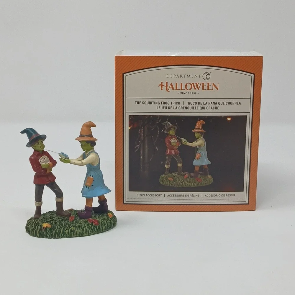 Department 56 Halloween The Squirting Frog Trick #6011439